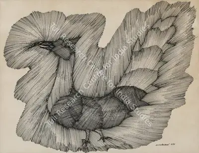 Jangarh Singh Shyam (Artist), Untitled (Gond Art), 1996, Painting