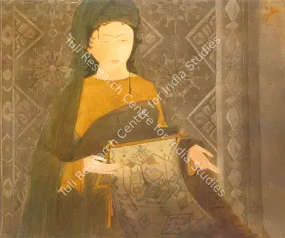 M.A.R. Chughtai (Artist), Untitled, Painting