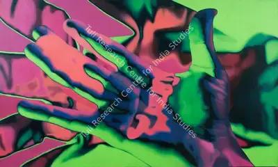 T.V. Santhosh (Artist), Whose War is it, 2006, Painting