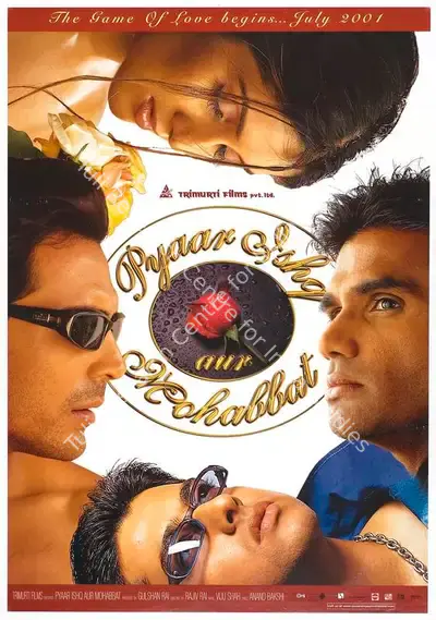 Gulshan Rai (Producer), Pyaar Ishq Aur Mohabbat, 2001, Full Sheet Poster