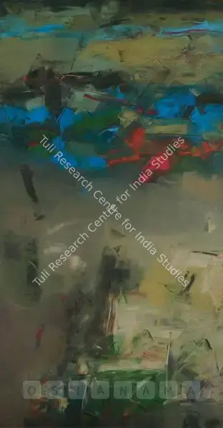 K.M. Adimoolam (Artist), Untitled, 2001, Painting