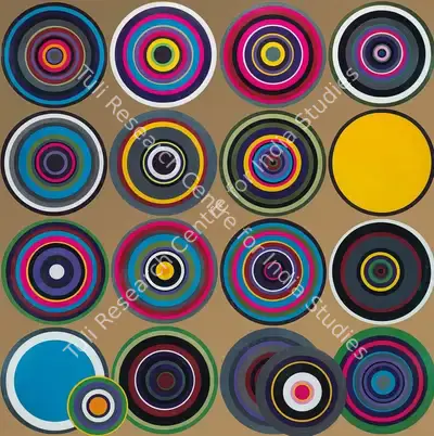 Bharti Kher (Artist), Off Centre, 2008, Collage