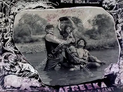 K. Kant (Director), Afreeka, 1954, Lobby Card
