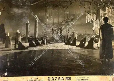 G.P. Sippy (Producer), Sazaa, 1951, Lobby Card