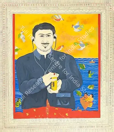 Farhad Hussain (Artist), Walkman With It's Seggregative Action..., 2003, Painting