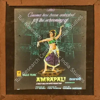 F.C. Mehra (Producer), Amrapali, 1966, Glass Slide