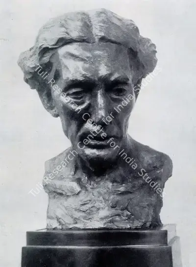 D.P. Roy Chowdhury (Artist), Portrait of Mr. Tempo, Sculpture