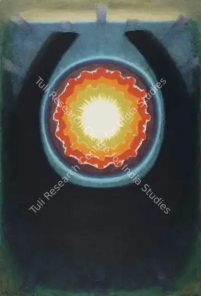 Biren De (Artist), Untitled, 1970, Painting