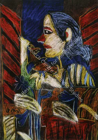 K.G. Subramanyan (Artist), Untitled, Drawing