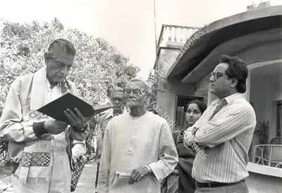 Nemai Ghosh (Still Photographer), Agantuk, 1991, Working Still