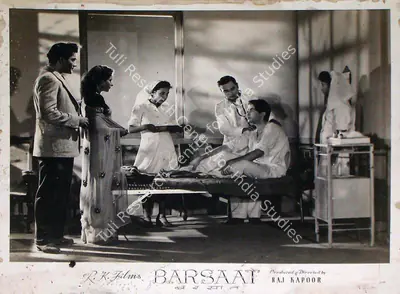 Jal Mistry (Cinematographer), Barsaat, 1949, Lobby Card