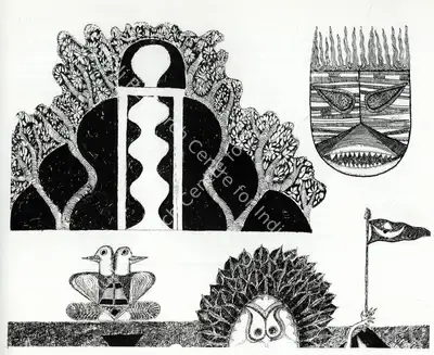 K.V. Haridasan (Artist), Untitled, Painting
