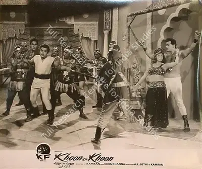 A.L. Sethi (Producer), Khoon Ka Khoon, 1966, Lobby Card