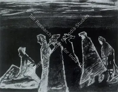 Rabindranath Tagore (Artist), Untitled, Painting