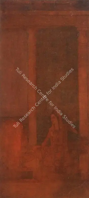Follower of Nandalal Bose (Artist), Mahasweta, Painting