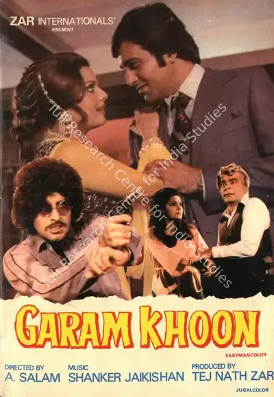 Tej Nath Zar (Producer), Garam Khoon, 1980, Song-Synopsis Booklet