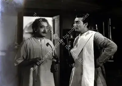 Hem Chunder (Director), Teen Bhai, 1955, Photographic Still