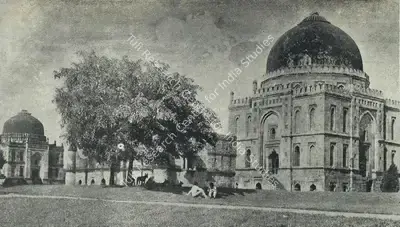 Unknown (Photographer), Lodi Tombs, 1492, Contemporary Photograph
