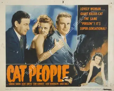 Nicholas Masuraca (Cinematographer), Cat People, 1942, Lobby Card