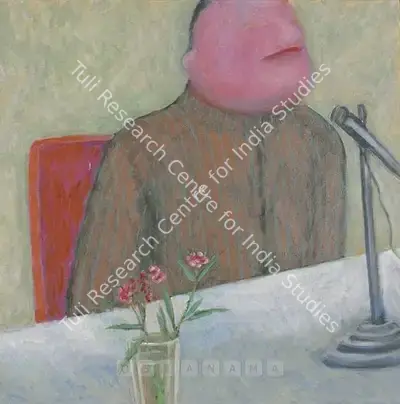 Ambalal, Amit (Artist). Hon. Fulchand M.P.. Oil on canvas, 1986 | Painting | FineArts | 00600838