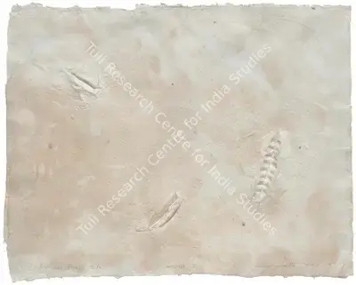 Somnath Hore (Artist), Wounds- 5, 1970, Graphic Art