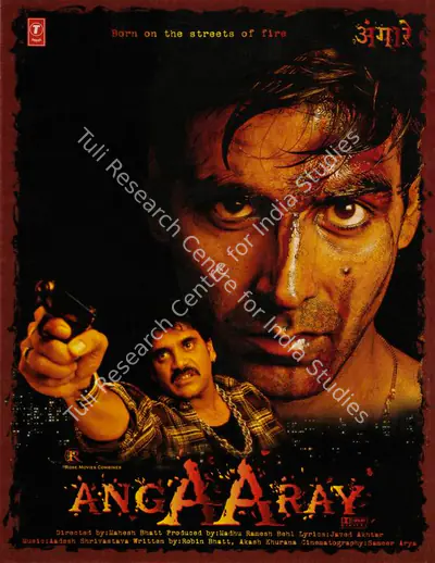 Madhu Ramesh Behl (Producer), Angaaray, 1998, Song-Synopsis Booklet