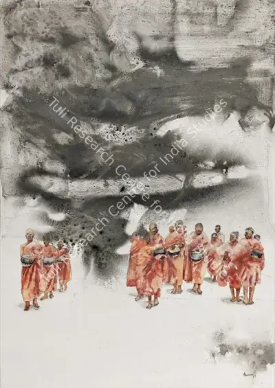 G.R. Iranna (Artist), Untitled, 2009, Painting