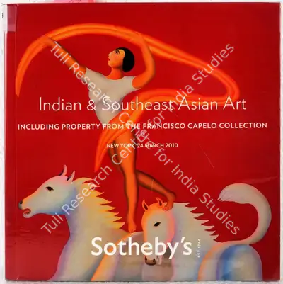 Sotheby's (Auction House), Indian and Southeast Asian Art, 2010, Auction Catalogue