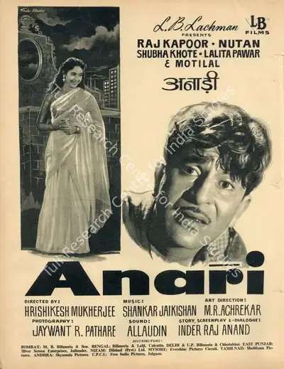 L.B. Lachman (Producer), Anari, 1959, Advertisement