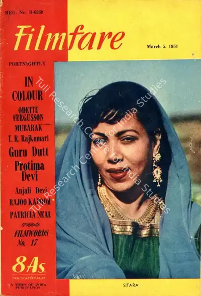 J.C. Jain (Editor), Filmfare, 1954, Magazine