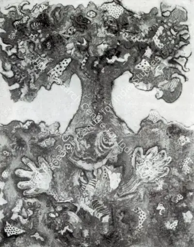 S.G. Vasudev (Artist), Painting, 1976, Painting