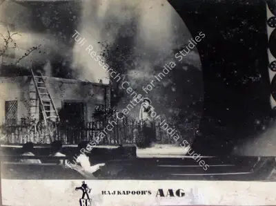 V.N. Reddy (Cinematographer), Aag, 1948, Lobby Card