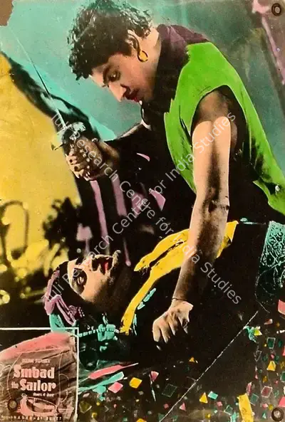 Nanabhai Bhatt (Director), Sinbad Jahaaji, 1952, Lobby Card