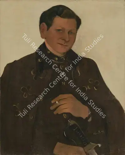 Amrita Sher-Gil (Artist), Portrait Of Victor Egan, 1939, Painting
