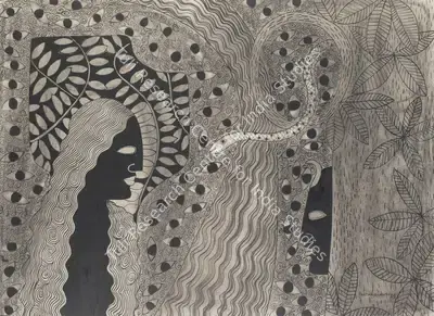 Partha Shaw (Artist), Untitled, 1999, Painting