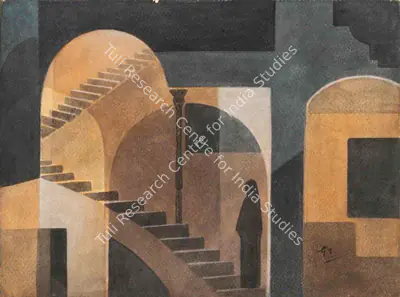 Gaganendranath Tagore (Artist), Untitled, 1925, Painting