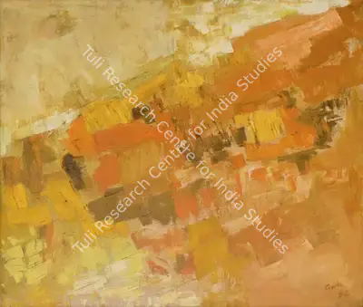 Gade, H.A. (Artist). Untitled, 1992 | Painting, Sa.Onl/11.12.25, 2025 · Saffronart