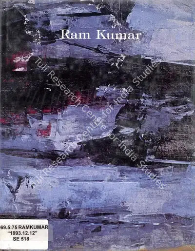 Ramkumar (Artist), Ramkumar, 1993, Solo Exhibition Catalogue