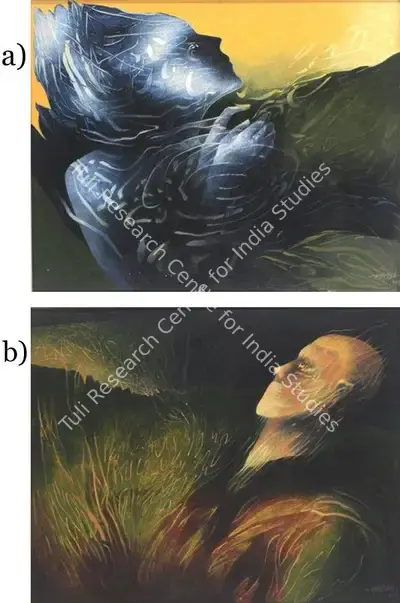 Khosa, K. (Artist). Reverence & Silence Reveals, 2003-2004 | Painting, AG.Onl/25.02.13, 2013 · Asta Guru
