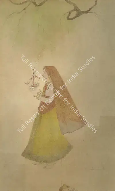 Abanindranath Tagore (Artist), At the Ganges, 1921, Painting