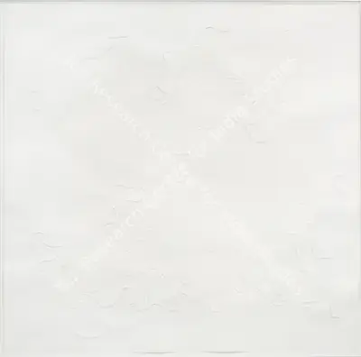 Hashmi, Zarina (Artist). Untitled (Thread and Paper), 1976 | Drawing & Sketch, Bon.Lon/10.12.24, 2024 · Bonhams