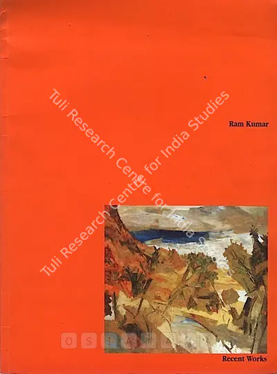 Ramkumar (Artist), Ram Kumar, 2000, Solo Exhibition Catalogue