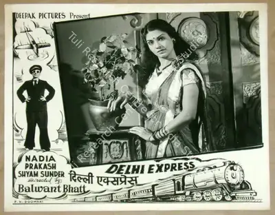 Balwant Bhatt (Director), Delhi Express, 1949, Lobby Card
