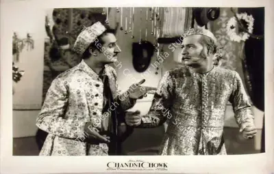 Keki Mistry (Cinematographer), Chandni Chowk, 1954, Lobby Card