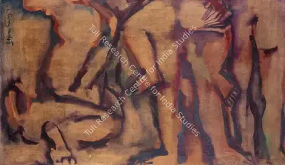 L. Munuswamy (Artist), Untitled, 1975, Painting