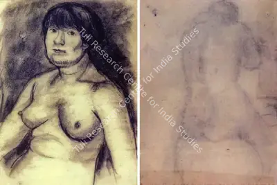 Amrita Sher-Gil (Artist), Untitled, 1930, Drawing