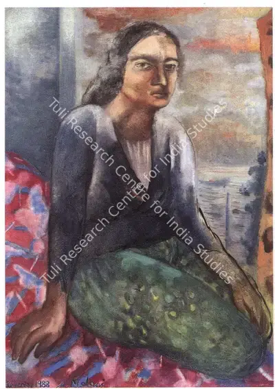 Nalini Malani (Artist), Reverie, 1988, Painting