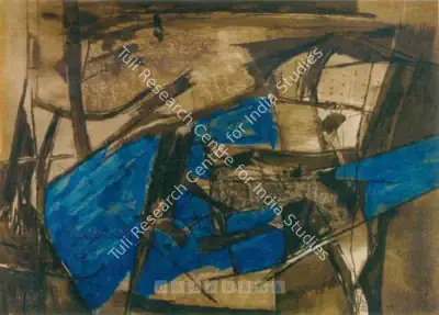 Ramkumar (Artist), Untitled, 1956, Painting