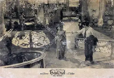 Fali Mistry (Cinematographer), Babul, 1950, Lobby Card