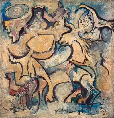 Munuswamy, L. (Artist). Animal Series, c.1962 | Painting, Os.Mum/21.03.09, 2009 · Osian's